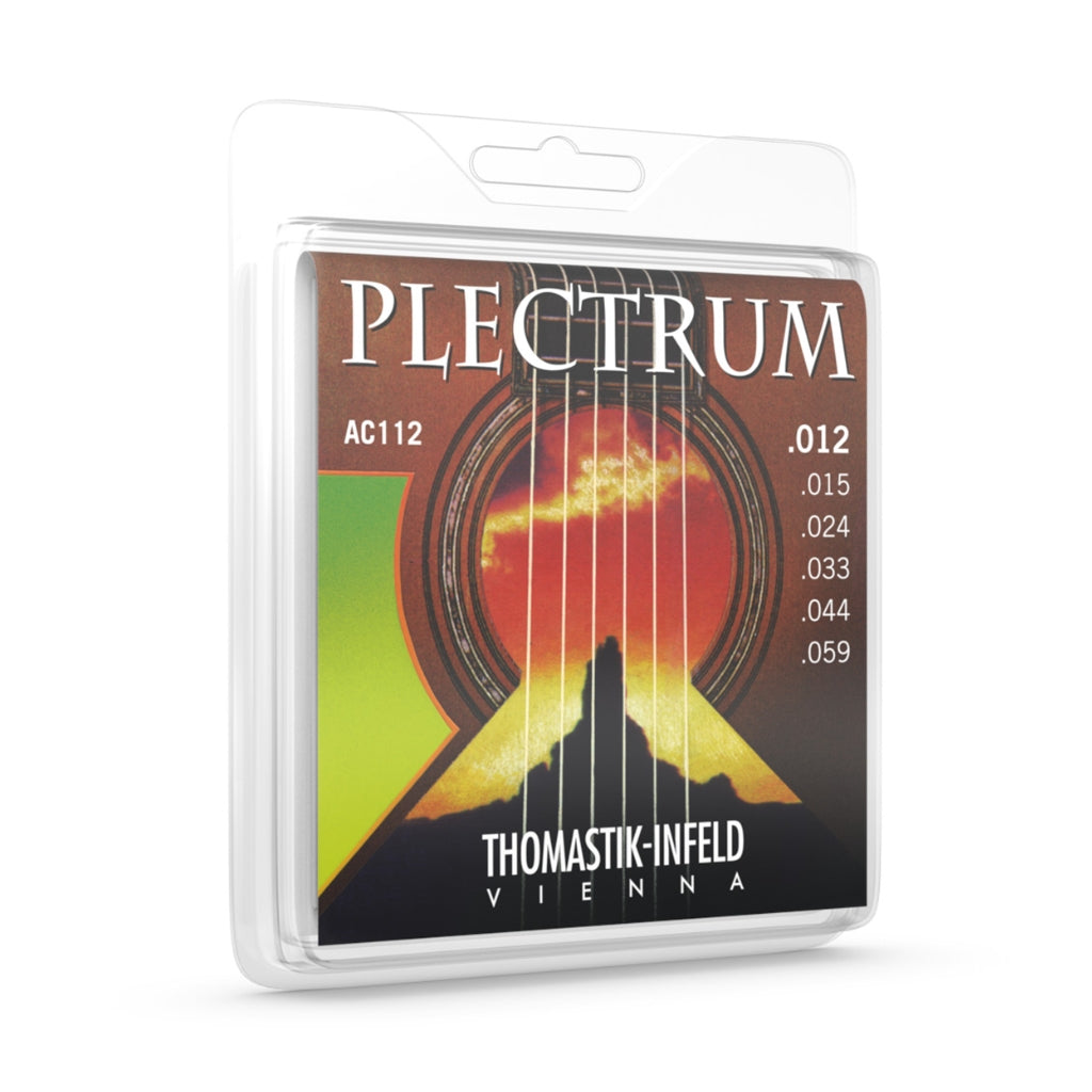 Thomastik AC112 Plectrum Bronze Acoustic Guitar Strings 12/59