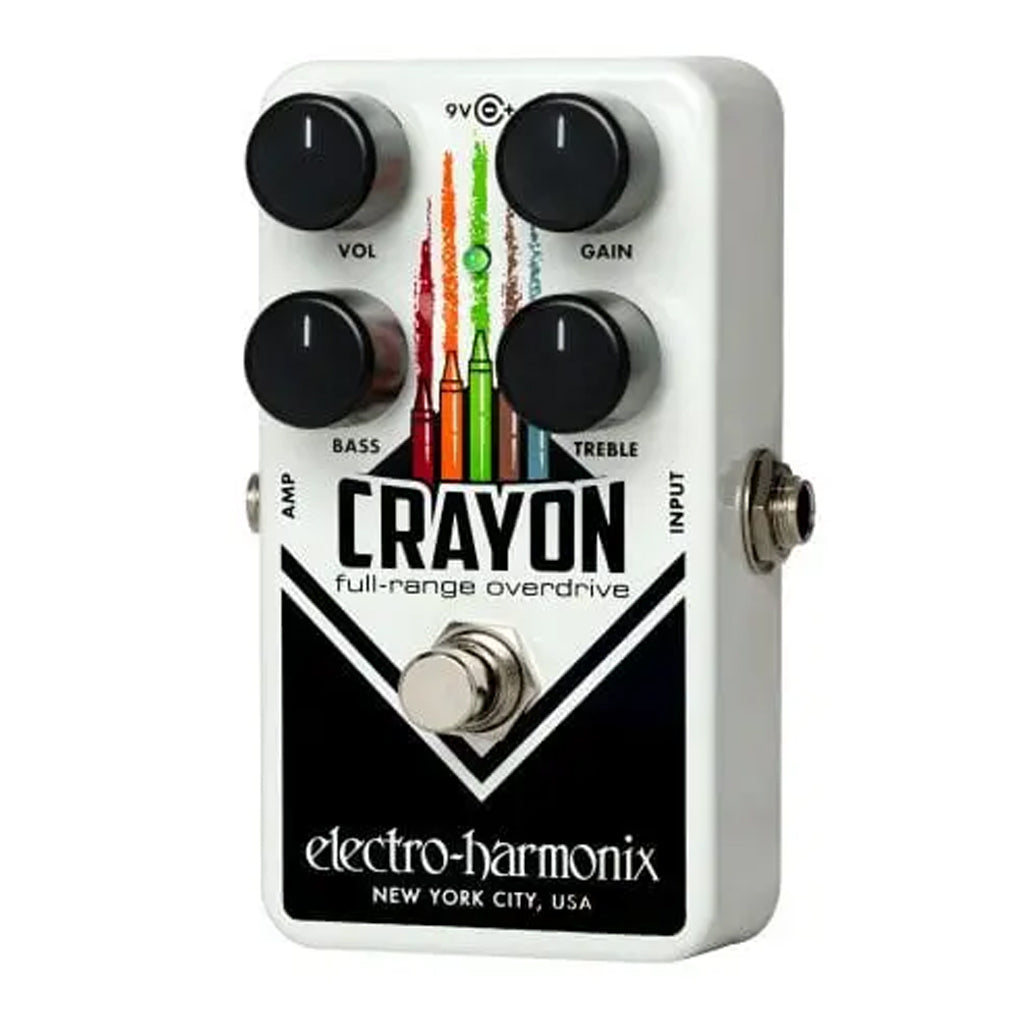 Electro Harmonix Crayon 69 Vertical Green Full Range Overdrive