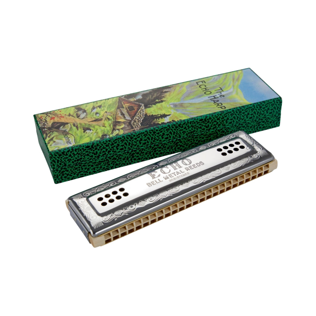 Hohner Echo-Harp 2X48 Harmonica - C G