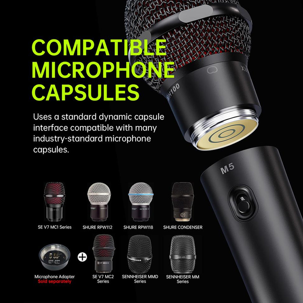 Xvive M5B Microphone Capsule Adapter