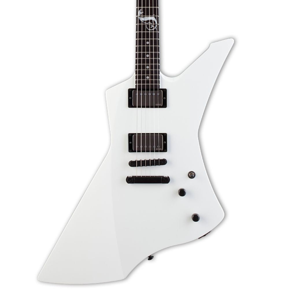 ESP LTD James Hetfield Signature Snakebyte Electric Guitar - Snow White - LJH-SNAKEBYTESW