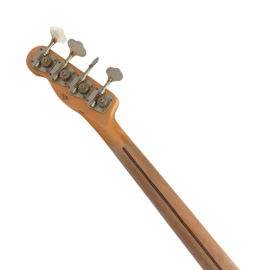 Fender Custom Shop Time Machine 1956 Precision Bass Heavy Relic - Super Aged White Blonde