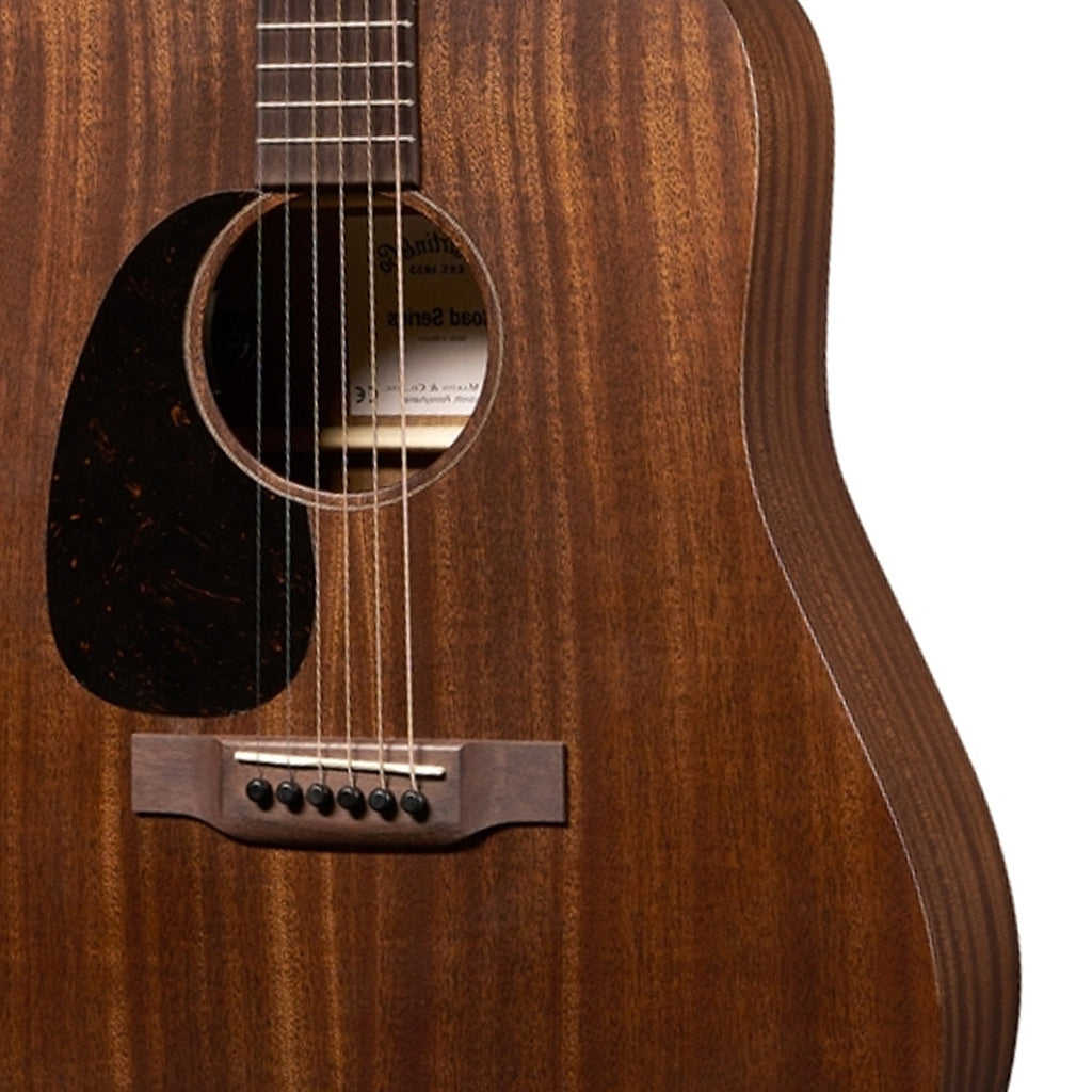 Martin Road Series D-10E Retro Sapele Left Handed Acoustic-Electric Guitar body
