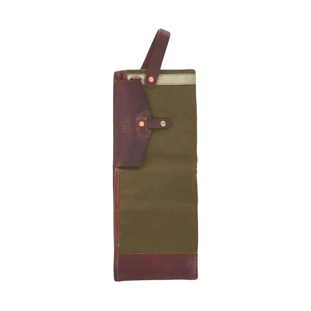Tackle - Waxed Canvas Bi-Fold Stick Bag - Forest Green
