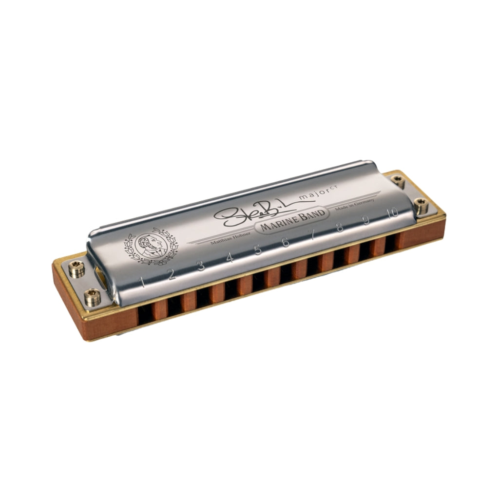 Hohner Steve Baker Signature Marine Band Harmonica - G-Natural Minor