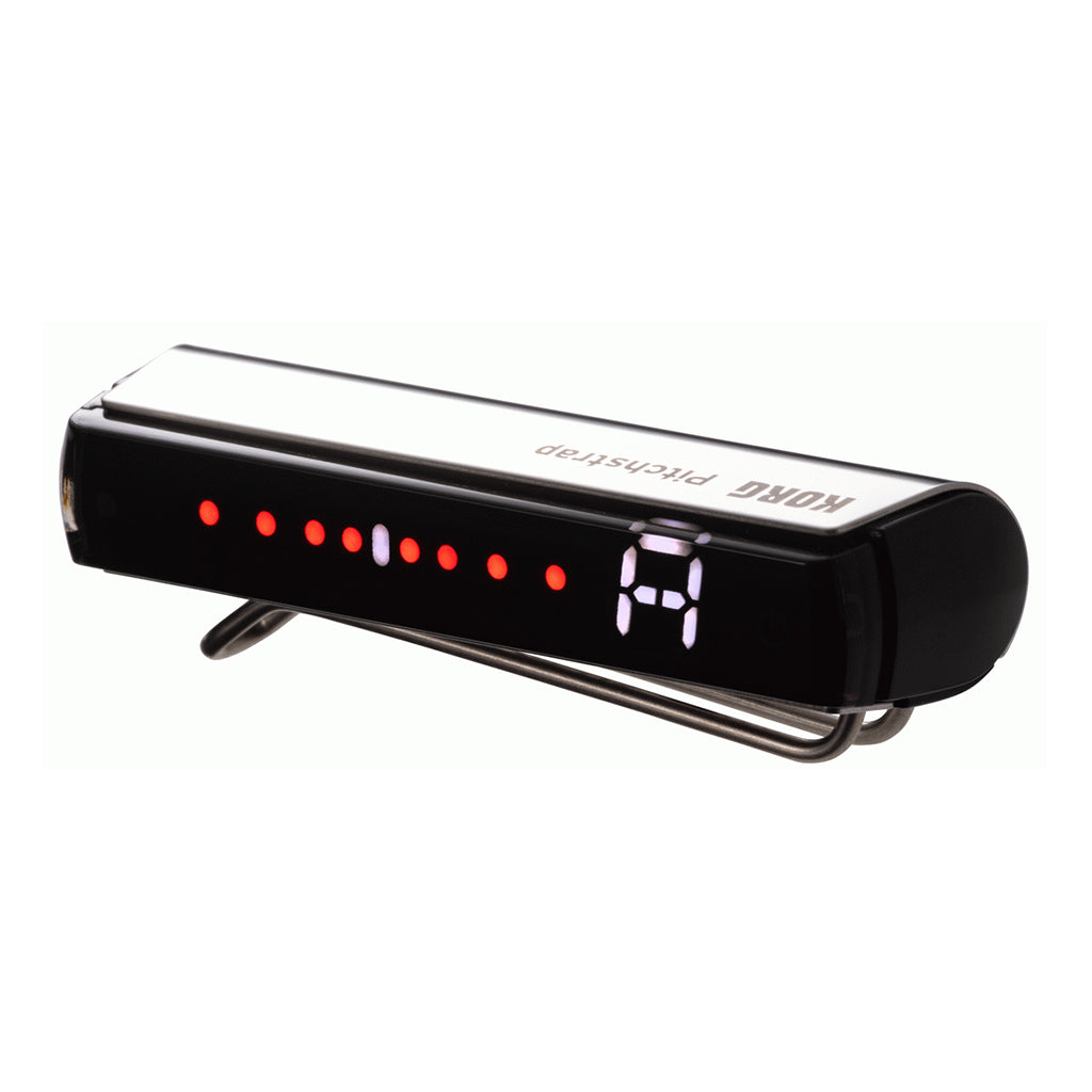 Korg Pitchstrap PST-1 Strap-Mounted Tuner - Silver