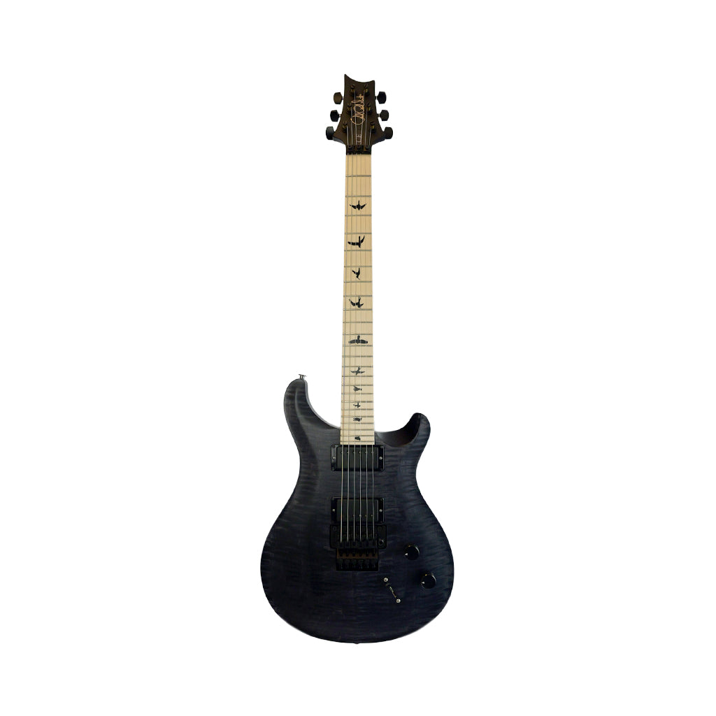 PRS Dustie Waring CE24 Floyd Electric Guitar - Grey Black Stained Binding