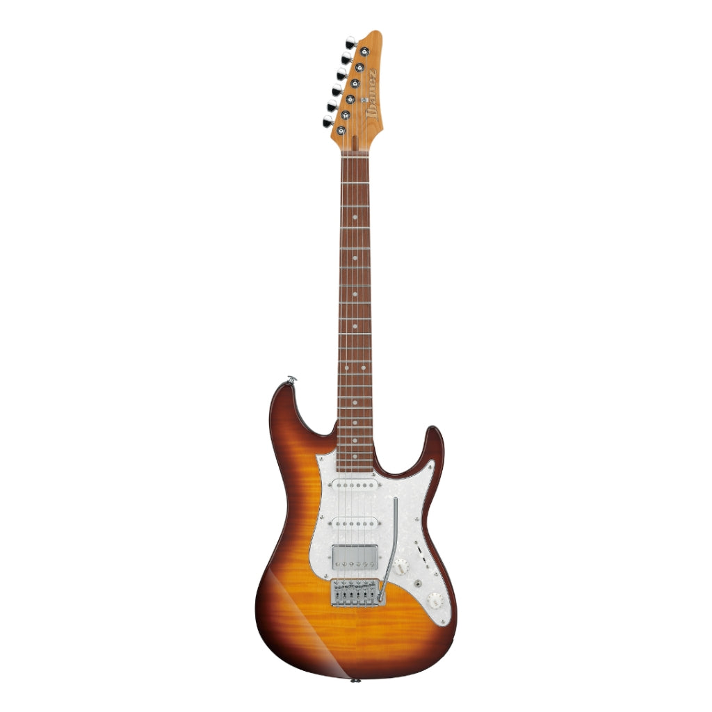 Ibanez - AZ22S1F TXB Electric Guitar Bundle With BIGMINI Tuner -  Violin Sunburst