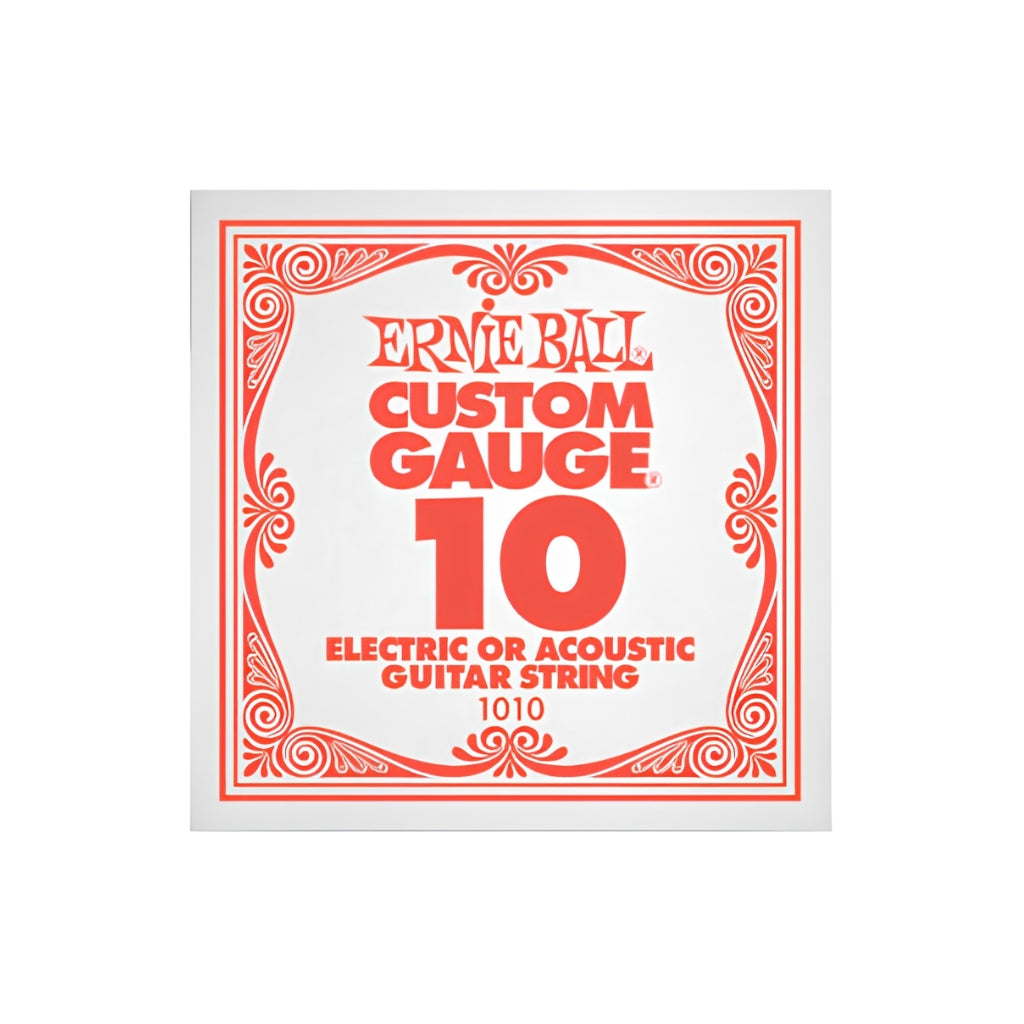 Ernie Ball .10 Electric or Acoustic Guitar String - Single
