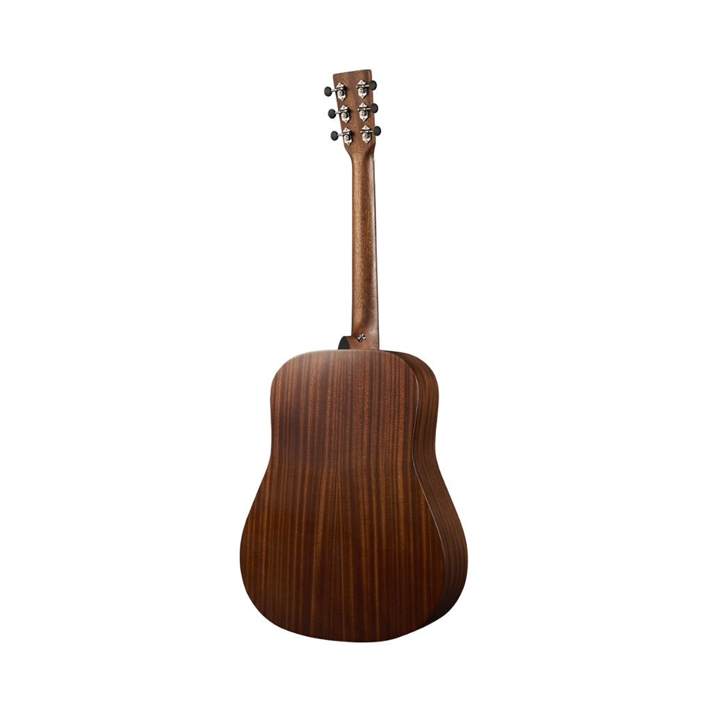 Martin Road Series D-10E Retro Sapele Left Handed Acoustic-Electric Guitar back