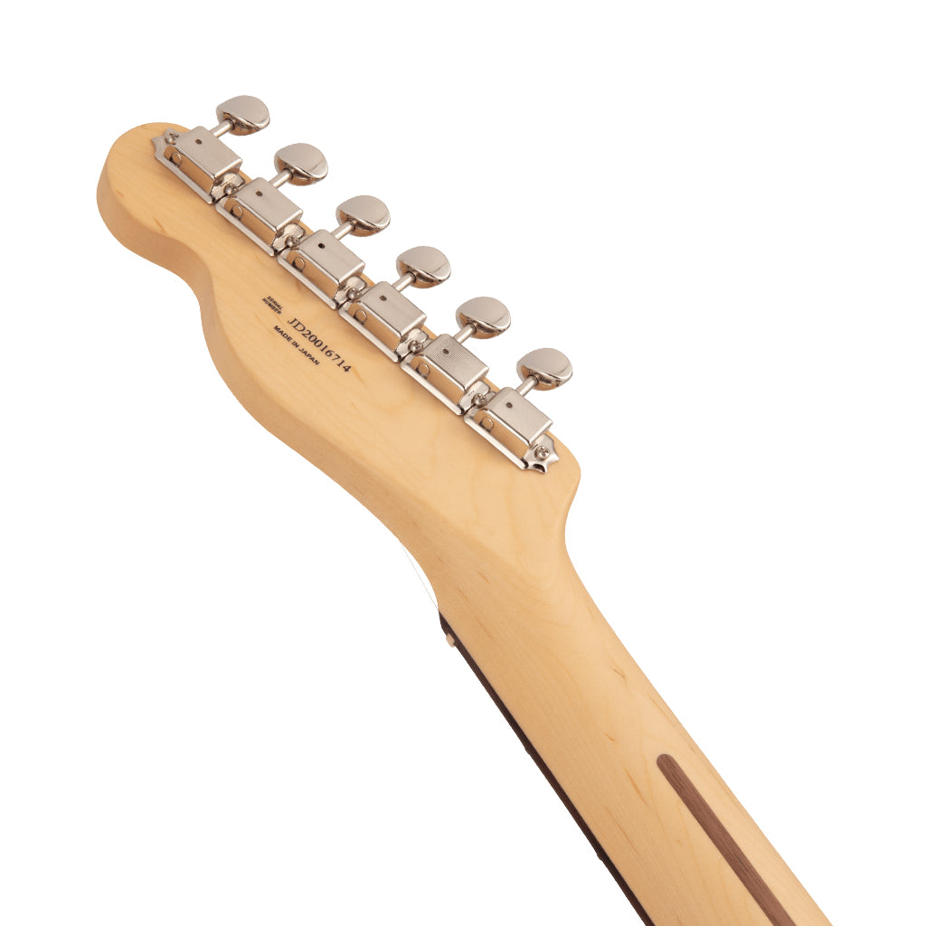 Fender Made in Japan Hybrid II Telecaster Rosewood - Black headstock back