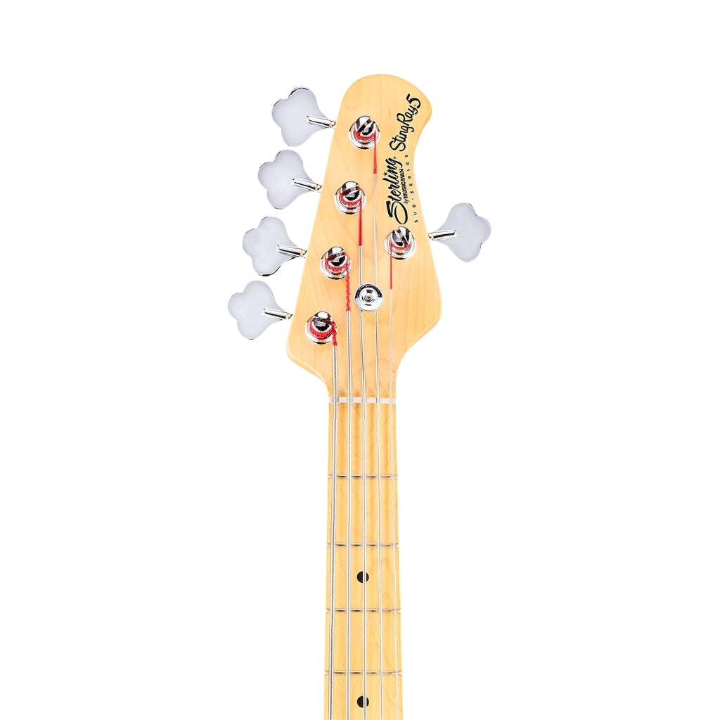 Sterling By Music Man StingRay RAY5 5-String Bass Guitar - Black