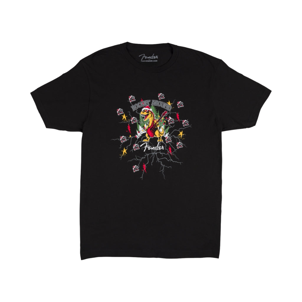 Fender - Ugly Christmas Tee - Medium, Black