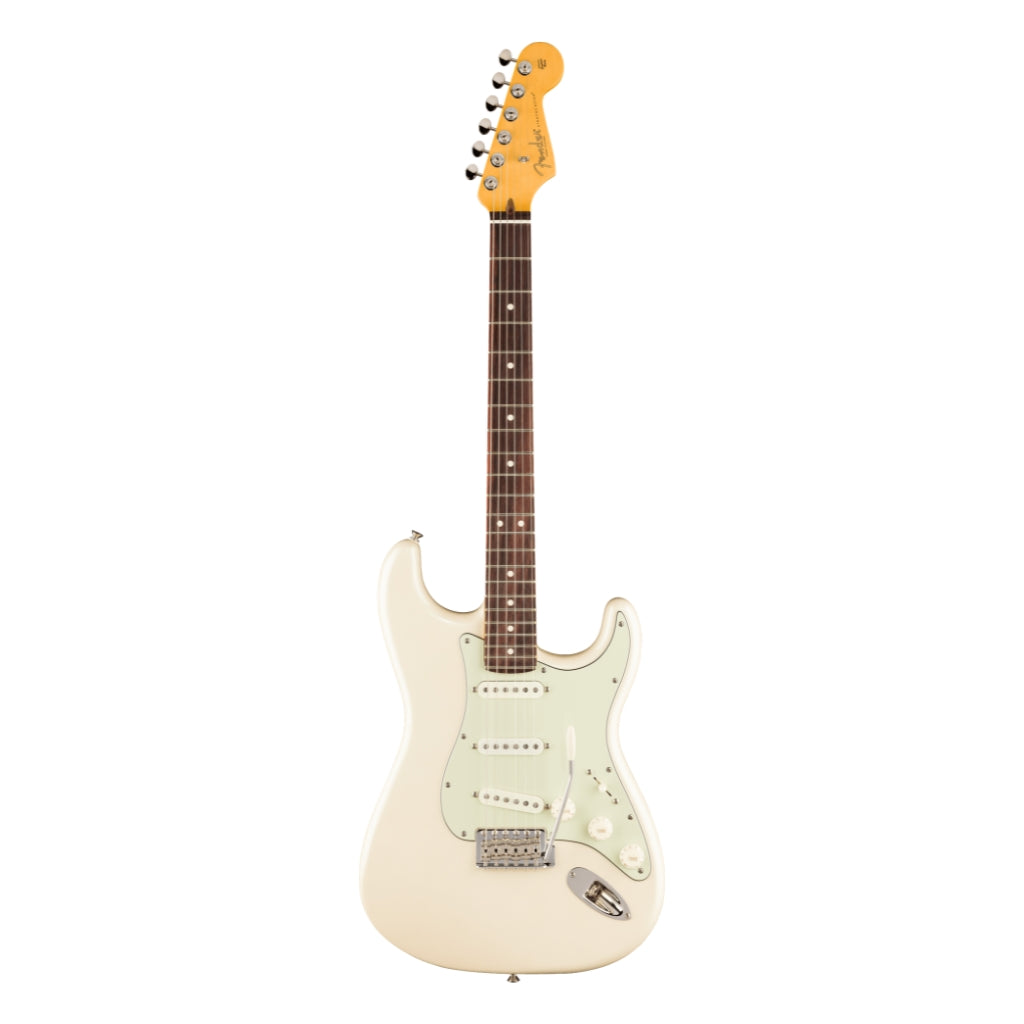 Fender - American Professional Classic Stratocaster Electric Guitar - Olympic Pearl, Rosewood Fingerboard