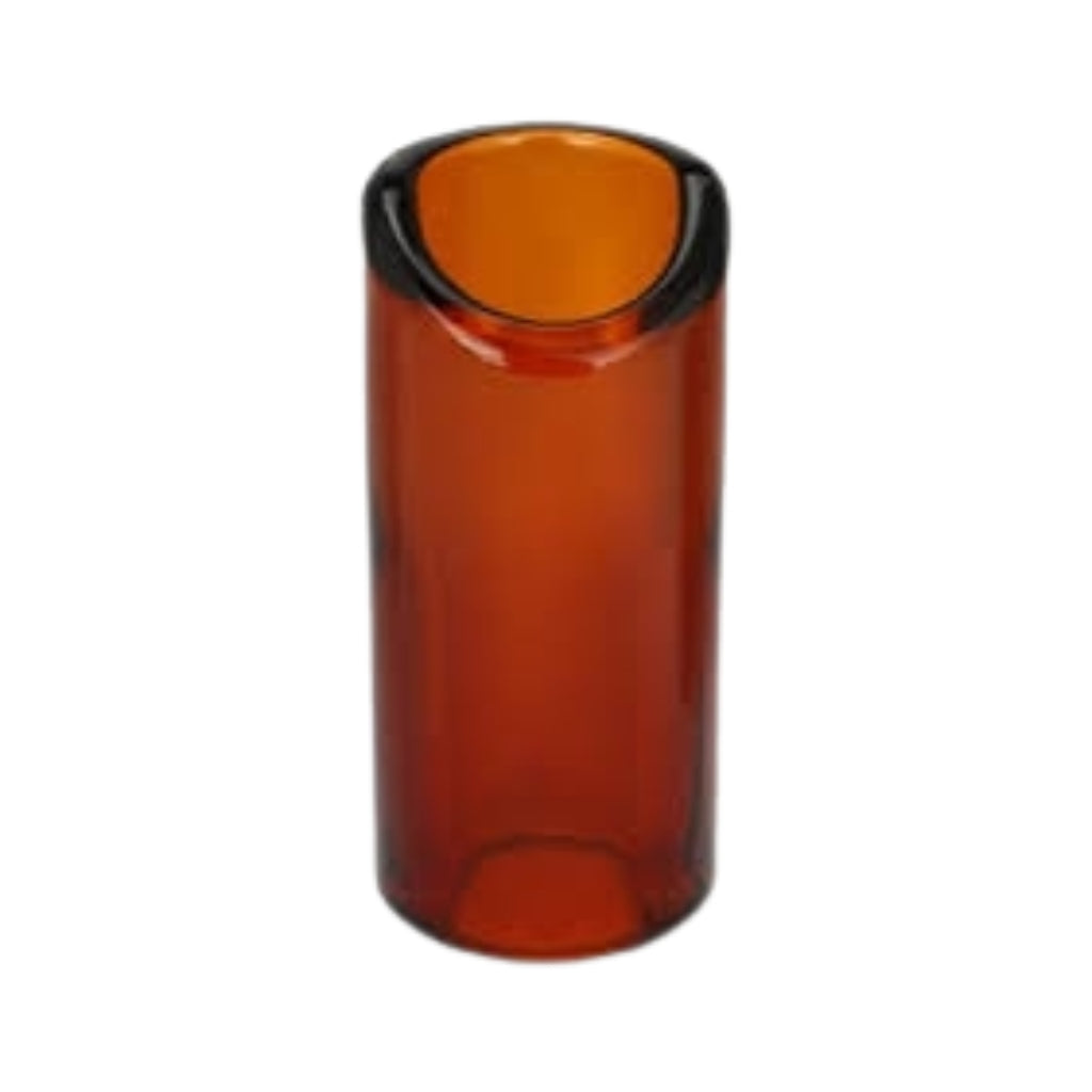 The Rock Slide - Moulded Glass Guitar Slide - Medium, Amber