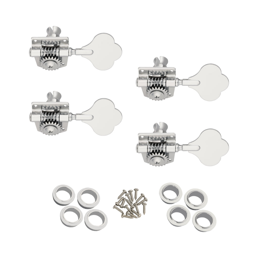 Fender - Player Series Bass Tuning Machines Set of Four - Chrome
