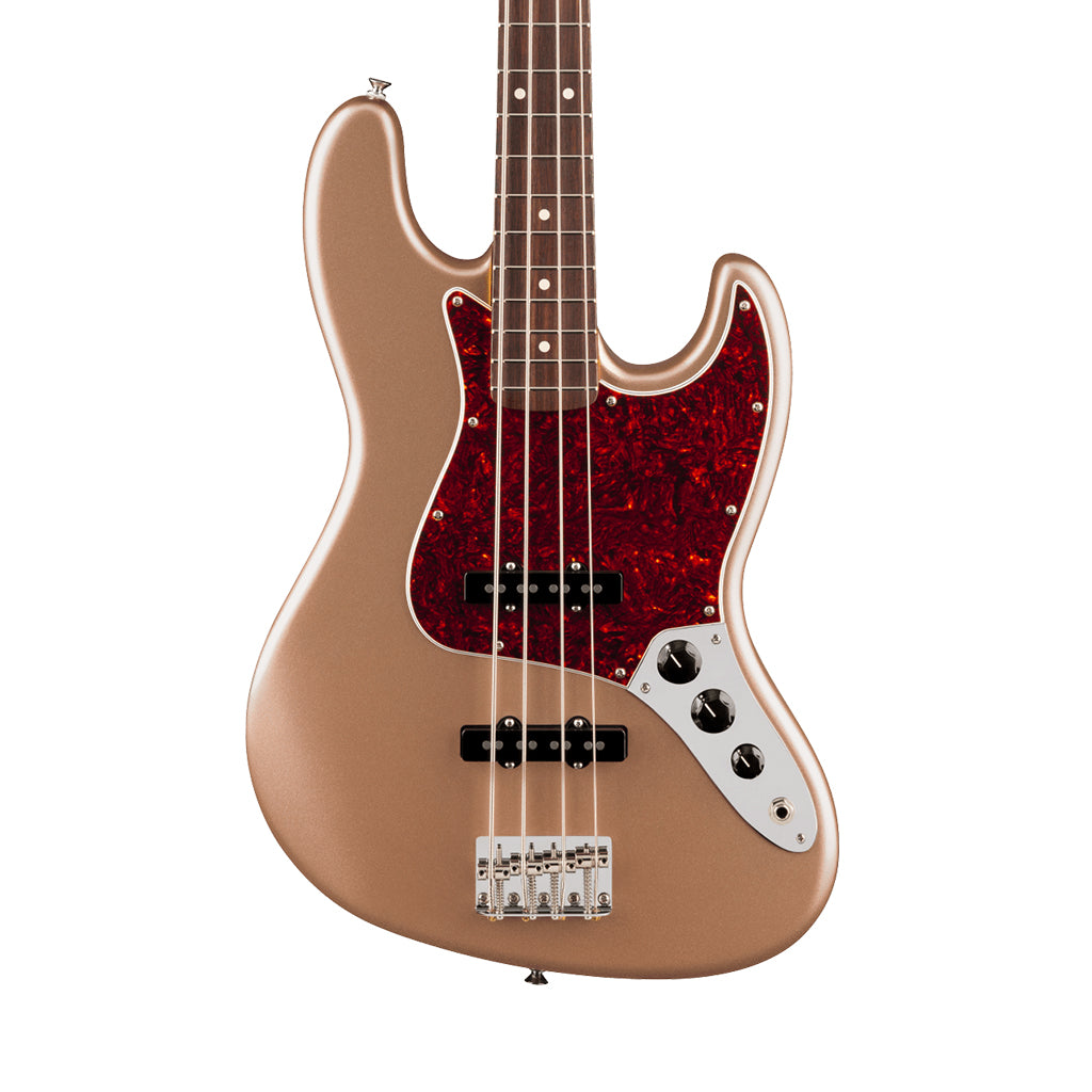 Fender American Professional Classic Jazz Bass Rosewood Fingerboard - Faded Firemist Gold