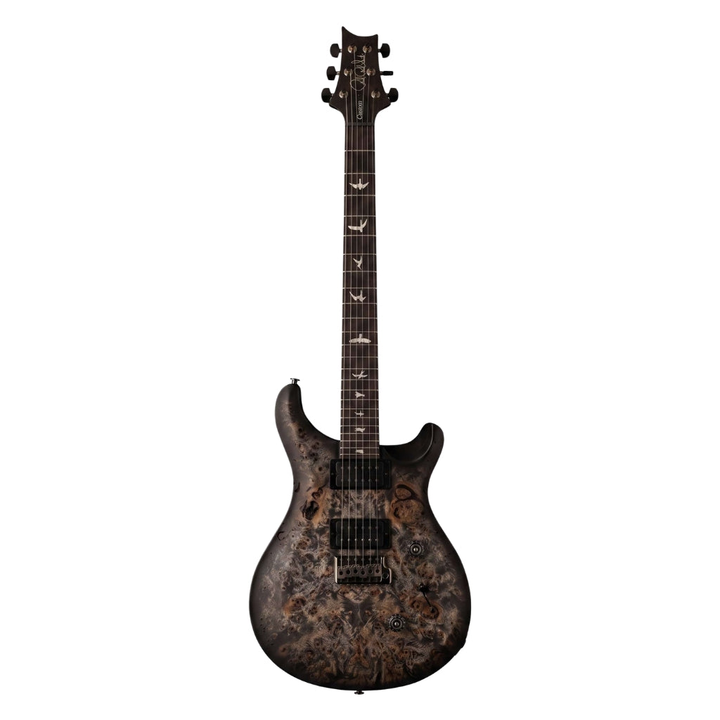 PRS Limited Edition Wood Library Select S2 Custom 24 Poplar Burl Electric Guitar - Charcoal Burst