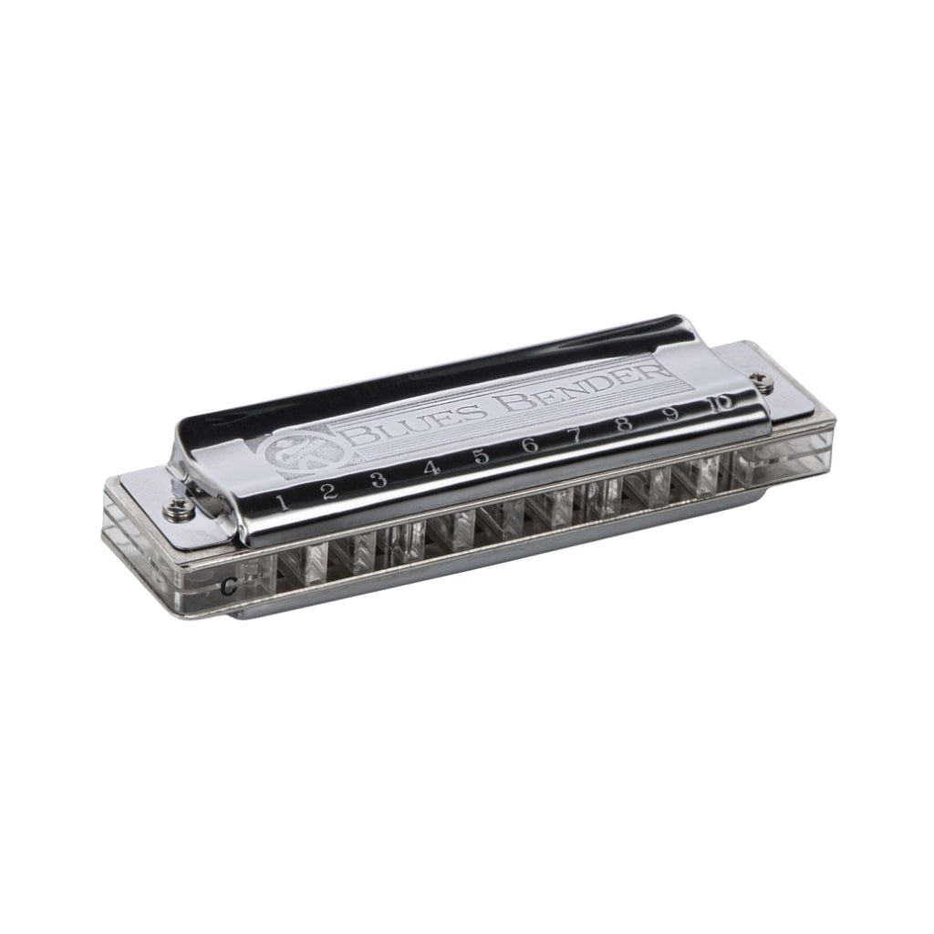 Hohner Blues Bender Clear Comb Harmonica - A