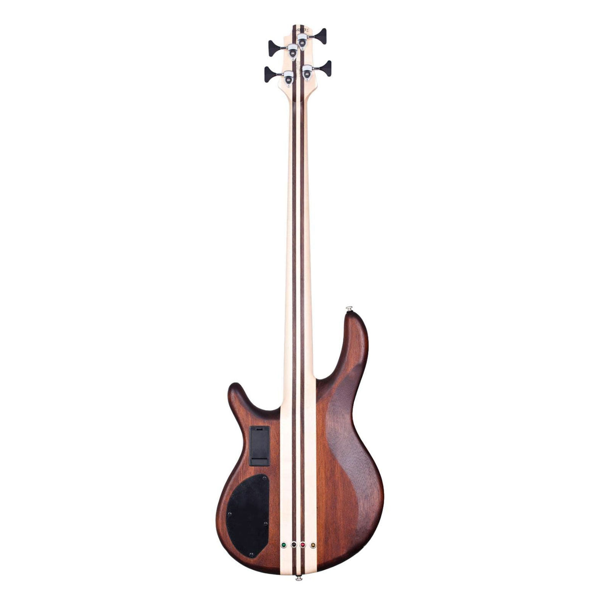 Cort - A4 Plus FMMH Bass Guitar - Open Pore Black Cherry