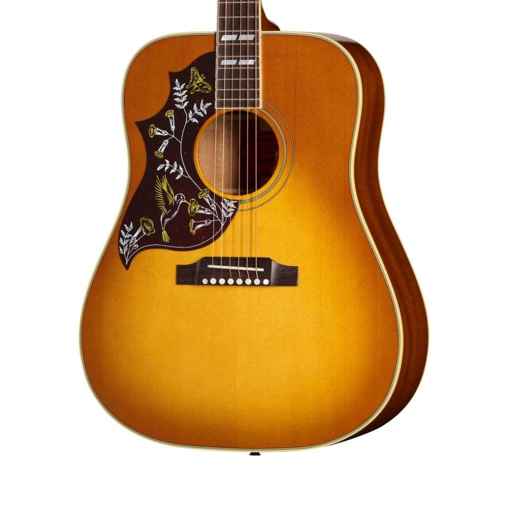 Gibson Hummingbird Original Left Handed Acoustic-Electric Guitar - Heritage Cherry Sunburst sky music