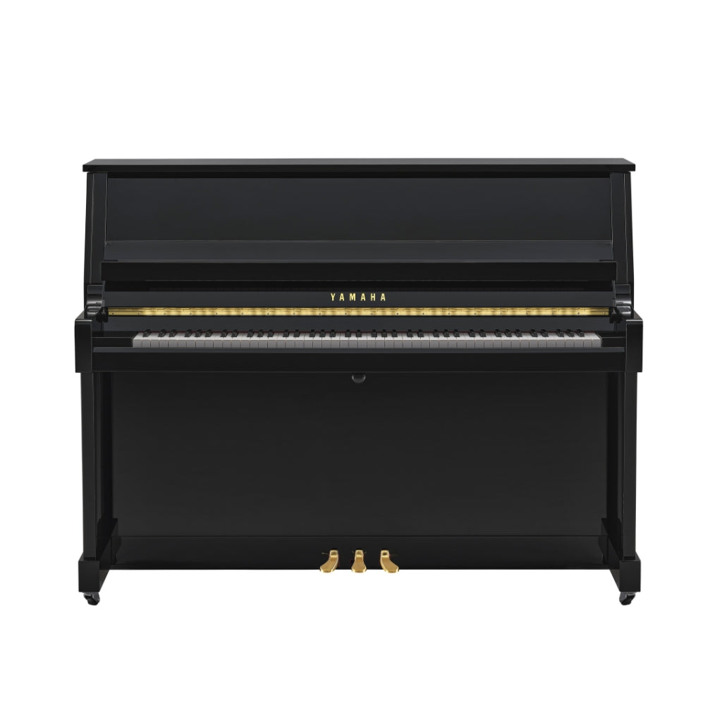 Yamaha - B20 116cm Upright Piano - Polished Ebony