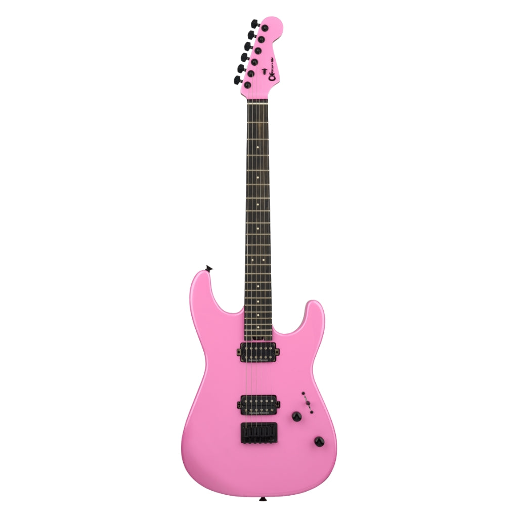 Charvel - Pro-Mod Plus San-Dimas Style 1 HH HT Electric Guitar, Ebony Fingerboard - Platinum Pink