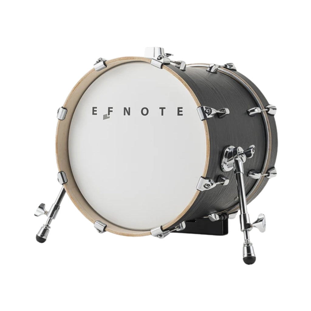 EFNOTE - EFD-K1612 BO Electronic Bass Drum Pad - 16 x 12 inch, Black Oak-ish