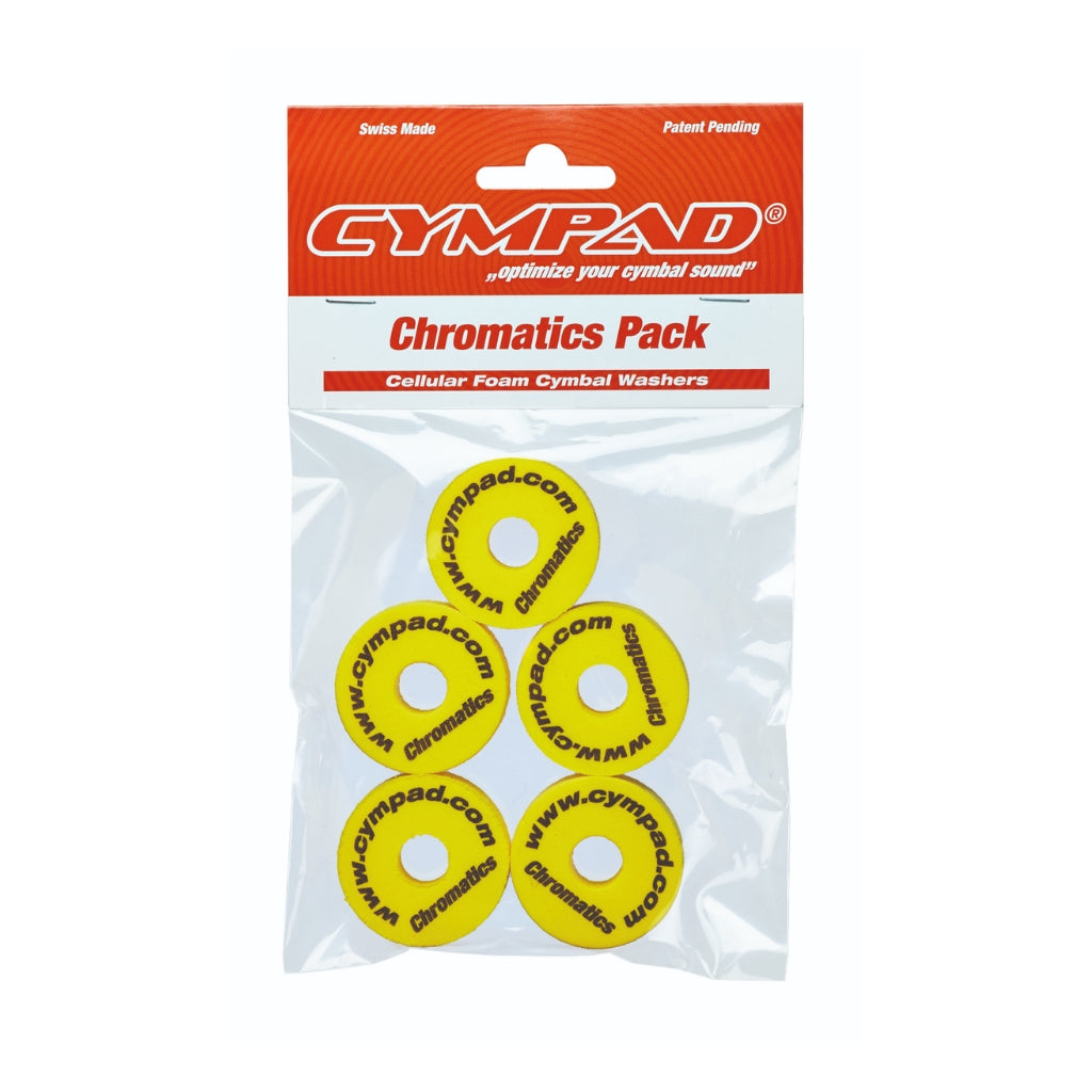 Cympad - Chromatics Coloured Cymbal Washers - Yellow