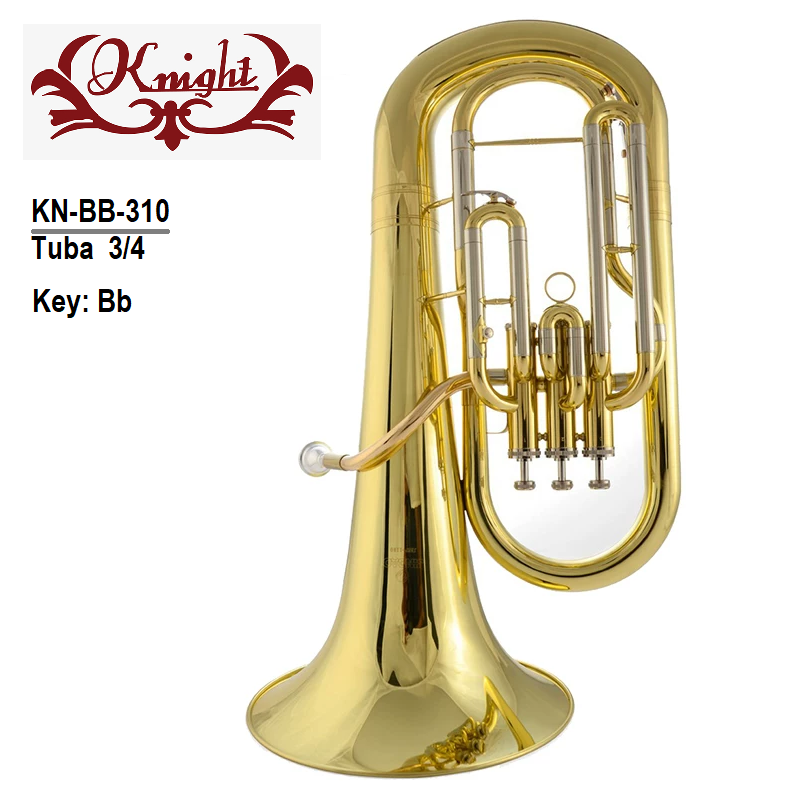 Knight 3/4 Tuba BB-310, with Case