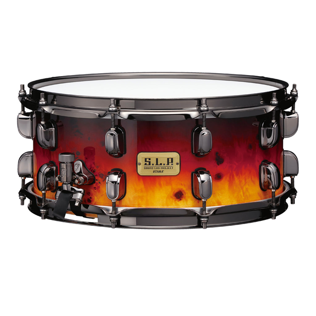 Tama LGK146 S.L.P. G-Kapur 14"x6" Snare Drum Amber Sunset Fade