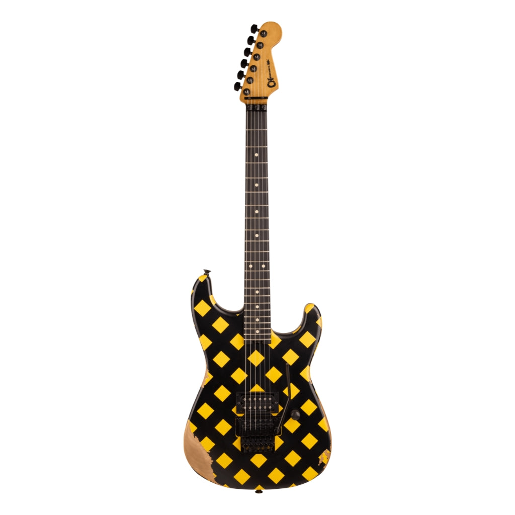 Charvel - Super-Stock SD1 H FR Electric Guitar - Diamond Life, Ebony Fingerboard