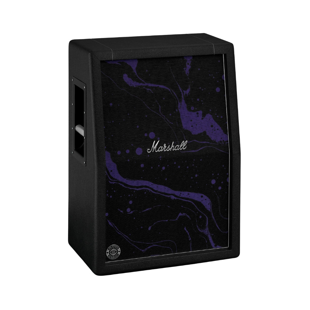 Marshall Limited Edition Hendrix Studio 2 x 12 Cabinet - Purple/Black side