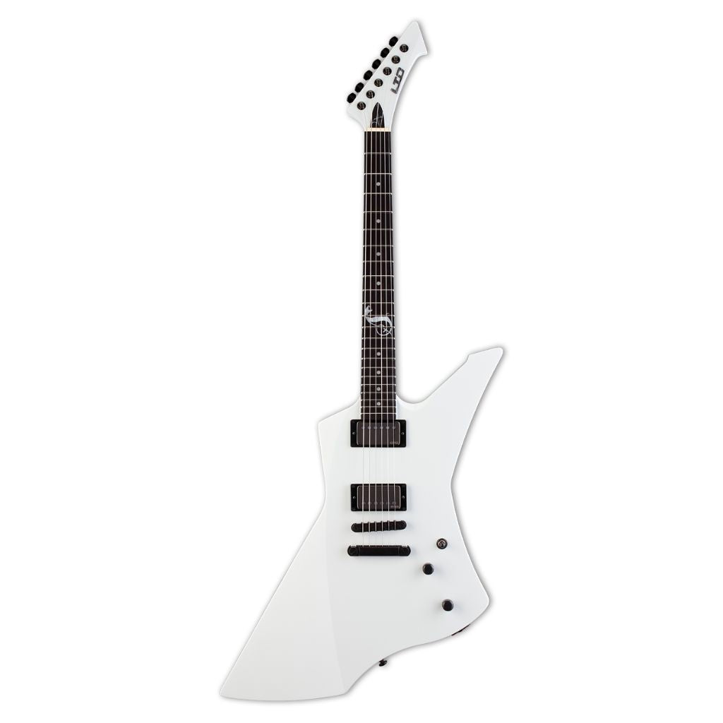 ESP LTD James Hetfield Signature Snakebyte Electric Guitar - Snow White - LJH-SNAKEBYTESW