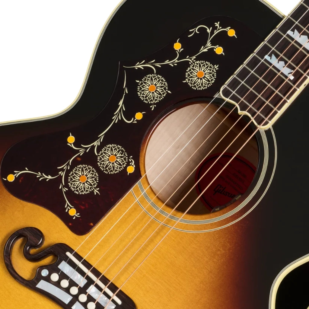 Gibson SJ200 Original Left Handed Acoustic-Electric Guitar - Vintage Sunburst