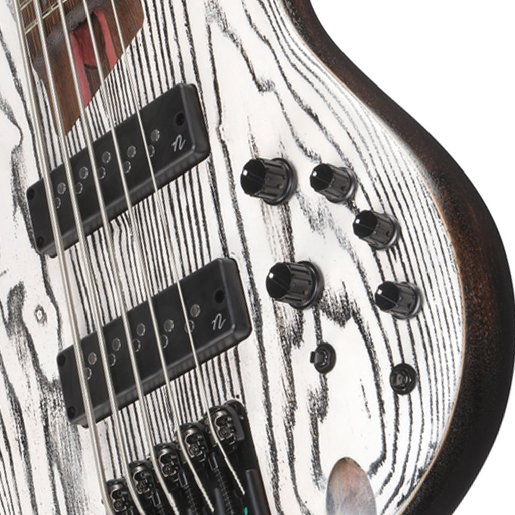 Ibanez SR1325SB Premium 5-String Bass Nordstrand Pickups - Icebreaker Wave Flat