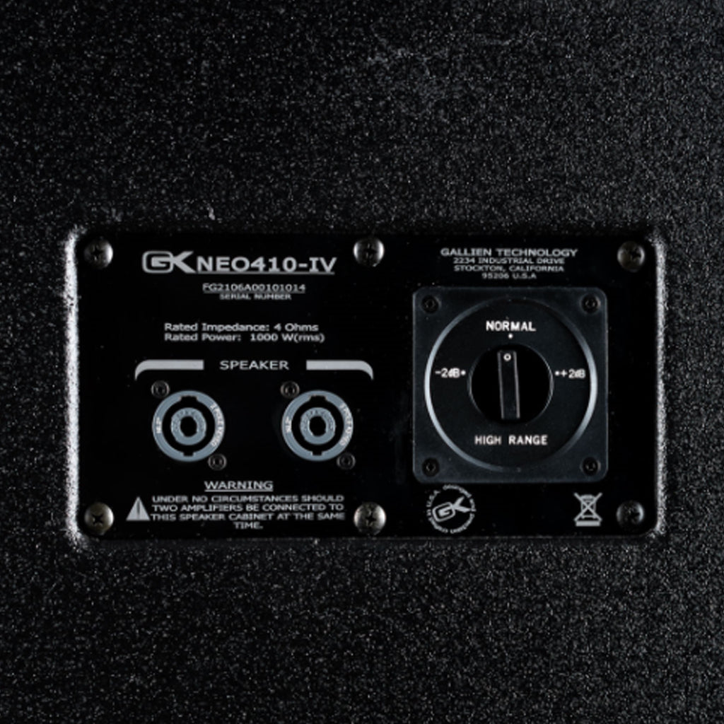 Gallien-Krueger - NEO IV 4 x 10-inch 1000-watt 4-ohm - Bass Cabinet