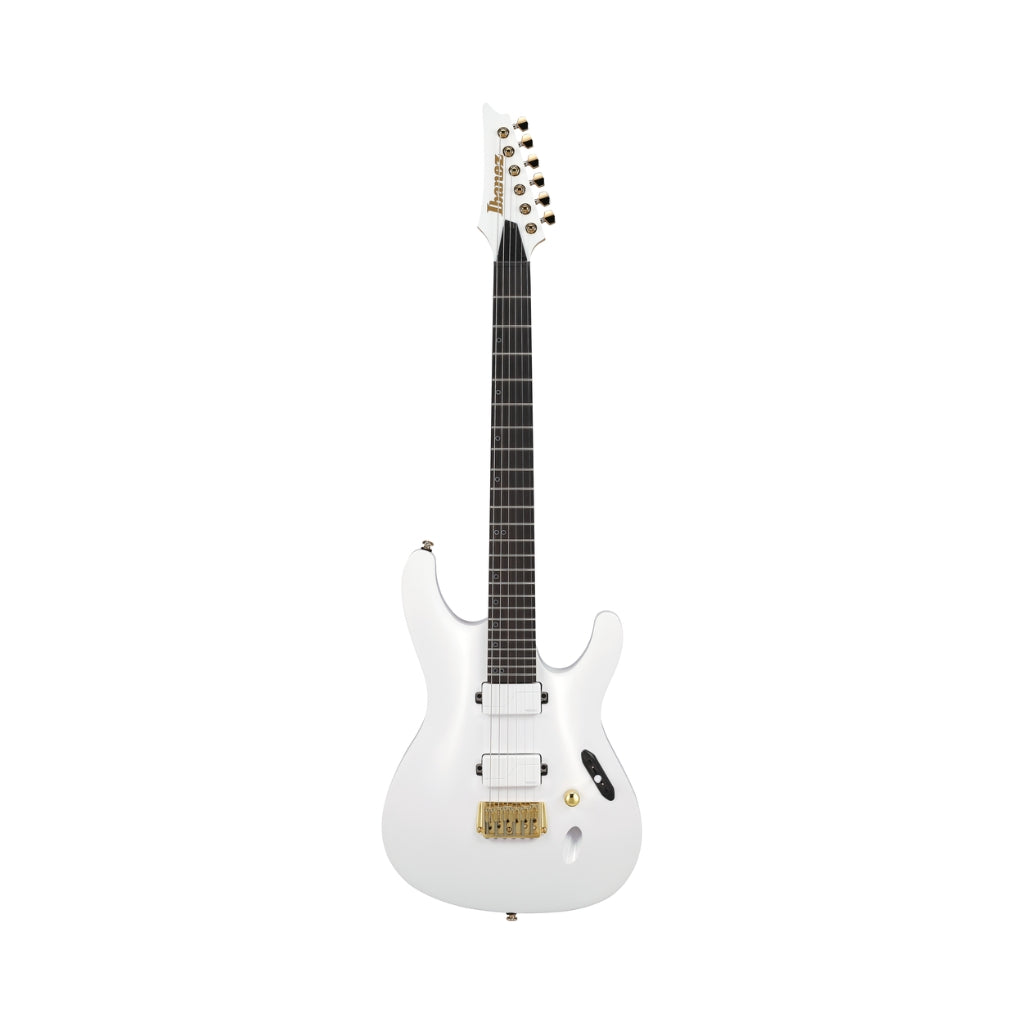 Ibanez S721RG Fishman Fluence Active Pickups Electric Guitar - White