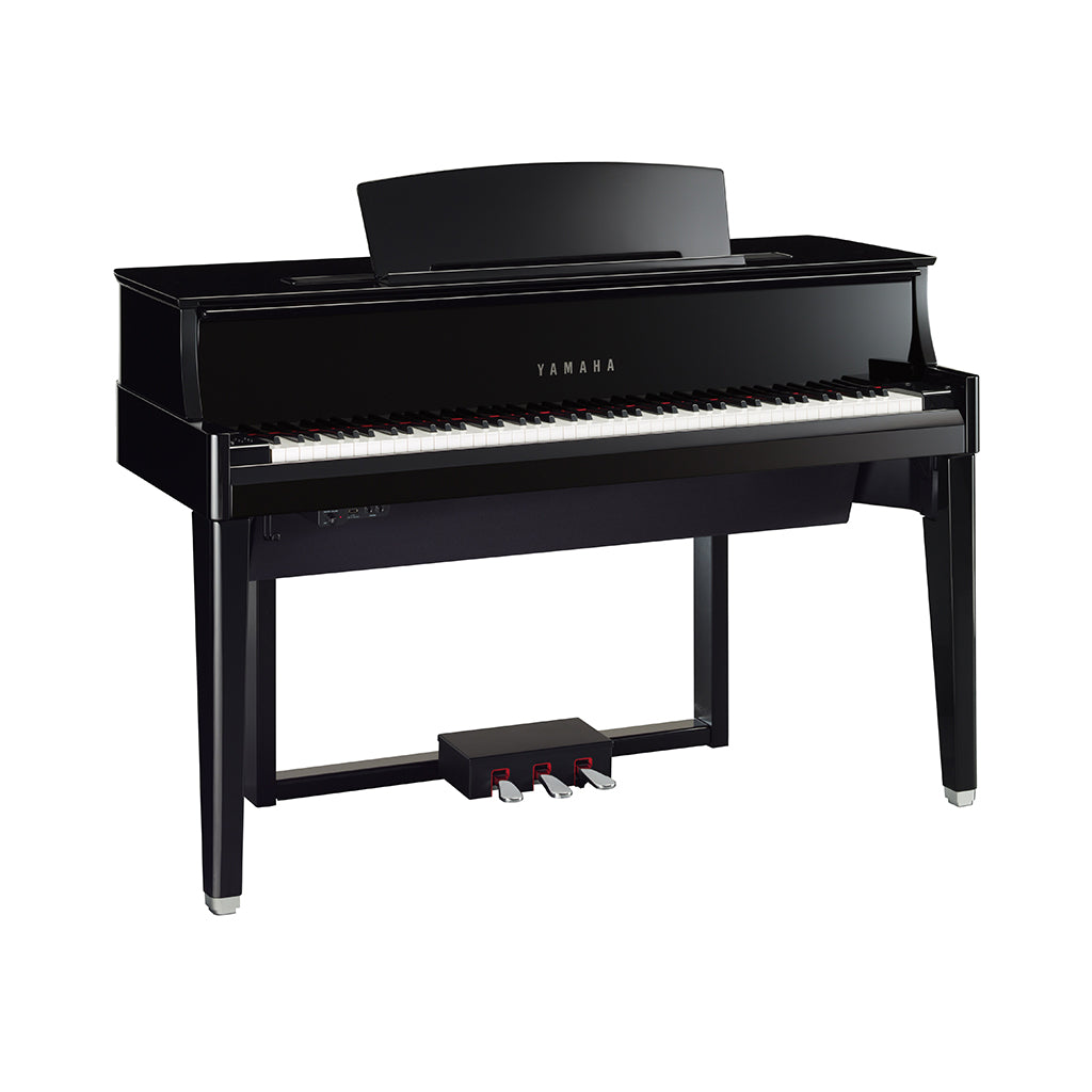 Yamaha N1X AvantGrand Hybrid Grand Piano - Polished Ebony