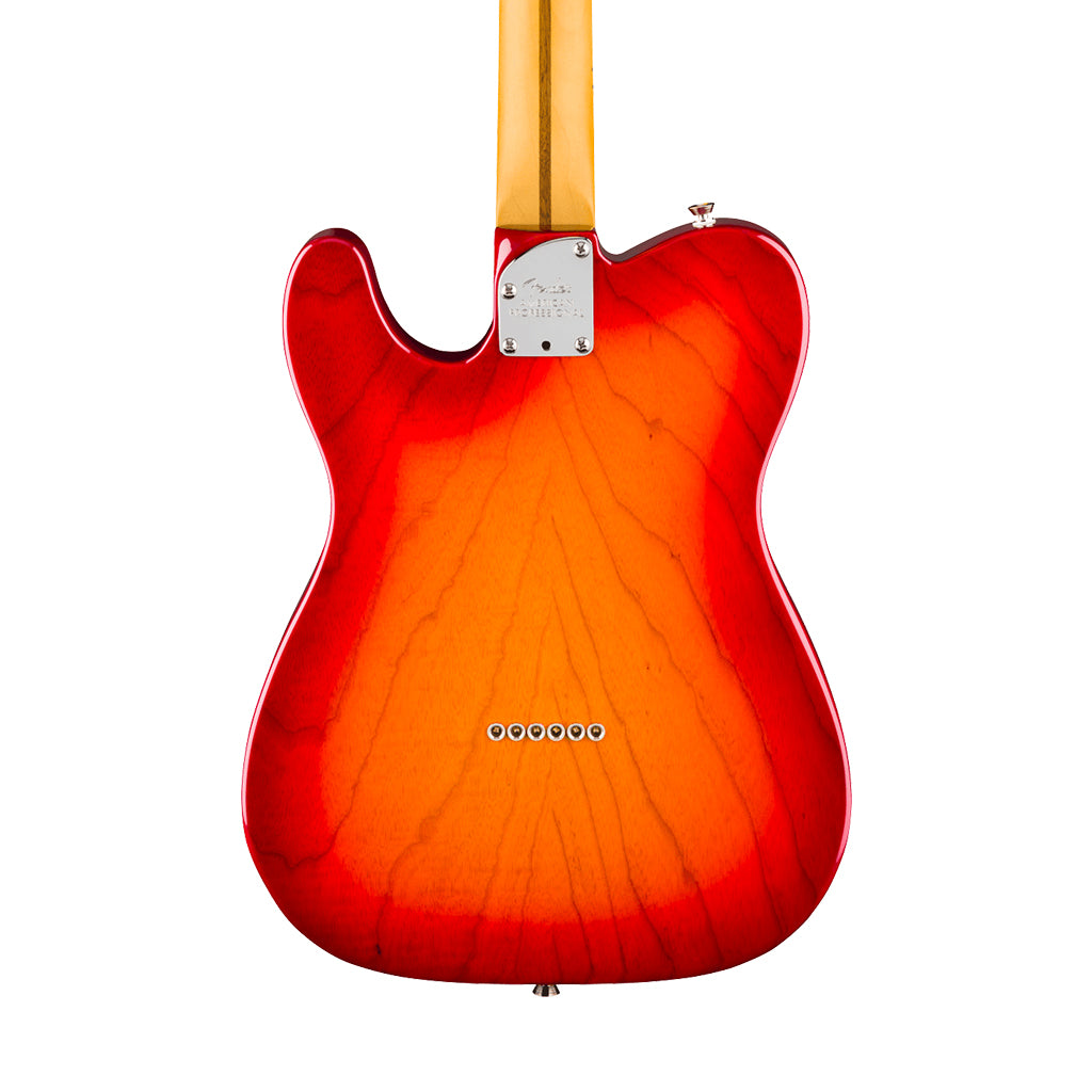Fender American Professional Telecaster Maple Electric Guitar - Aged Cherry Burst
