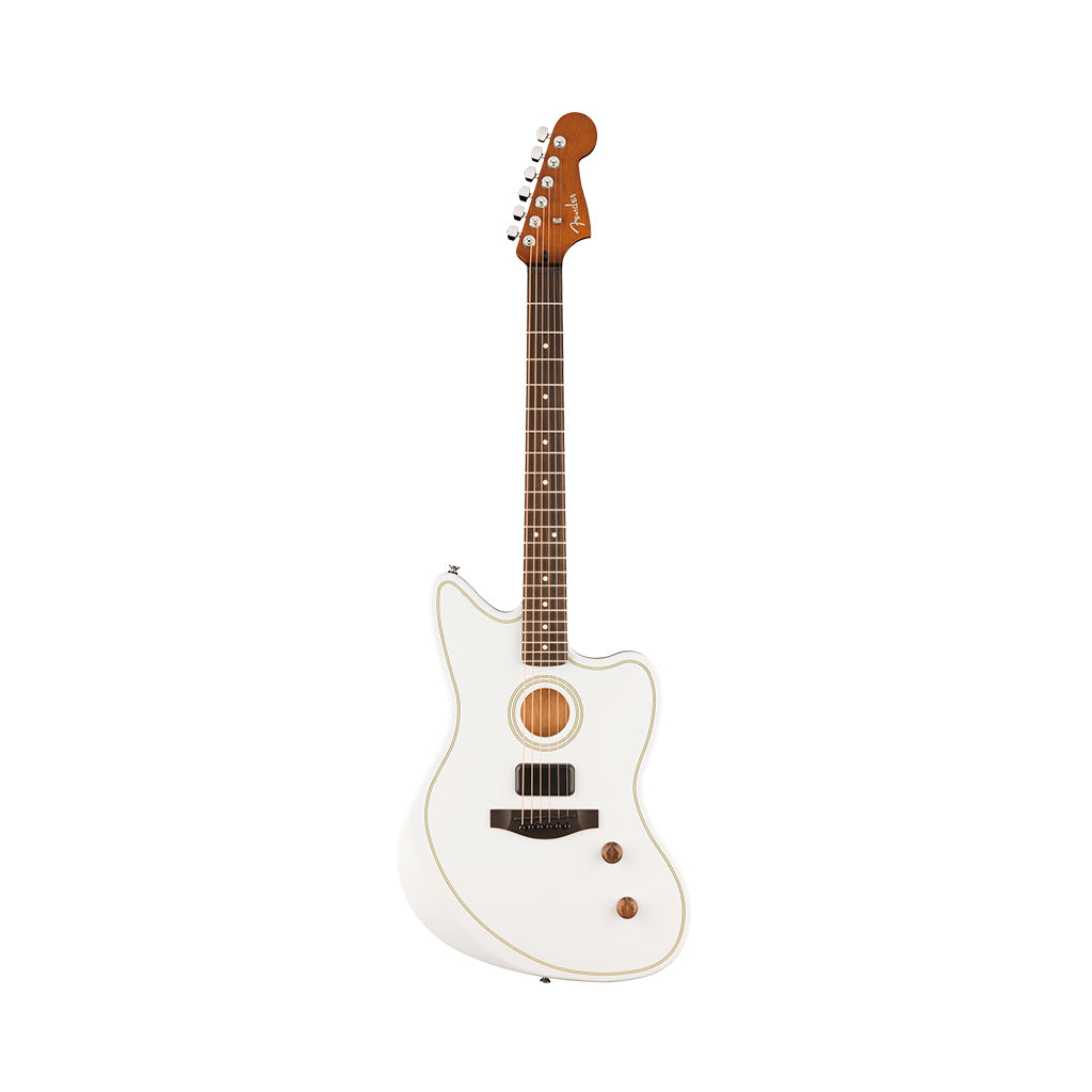 Fender Limited Edition Acoustasonic Standard Jazzmaster Acoustic-Electric Guitar - Arctic Gold