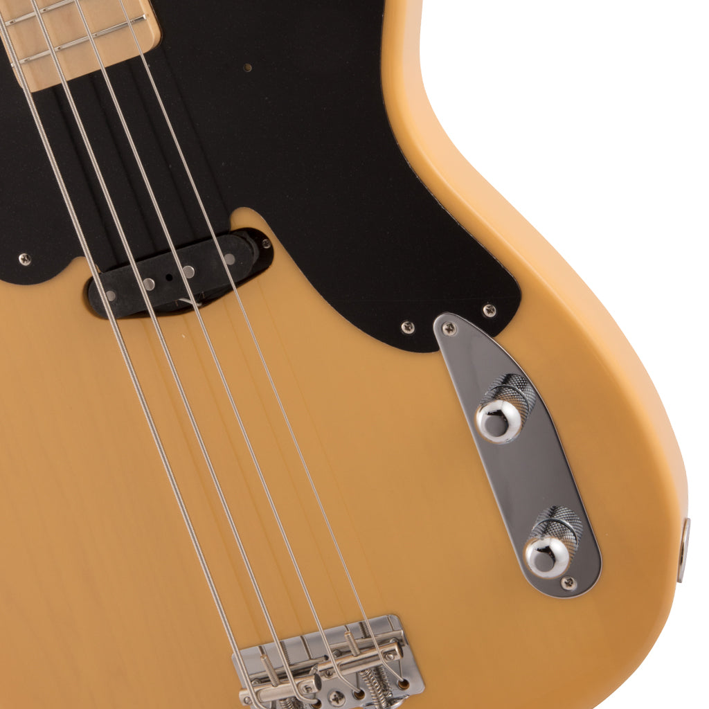 B-Stock - Fender Made in Japan Traditional Original 50's Precision Bass - Butterscotch Blonde, Maple