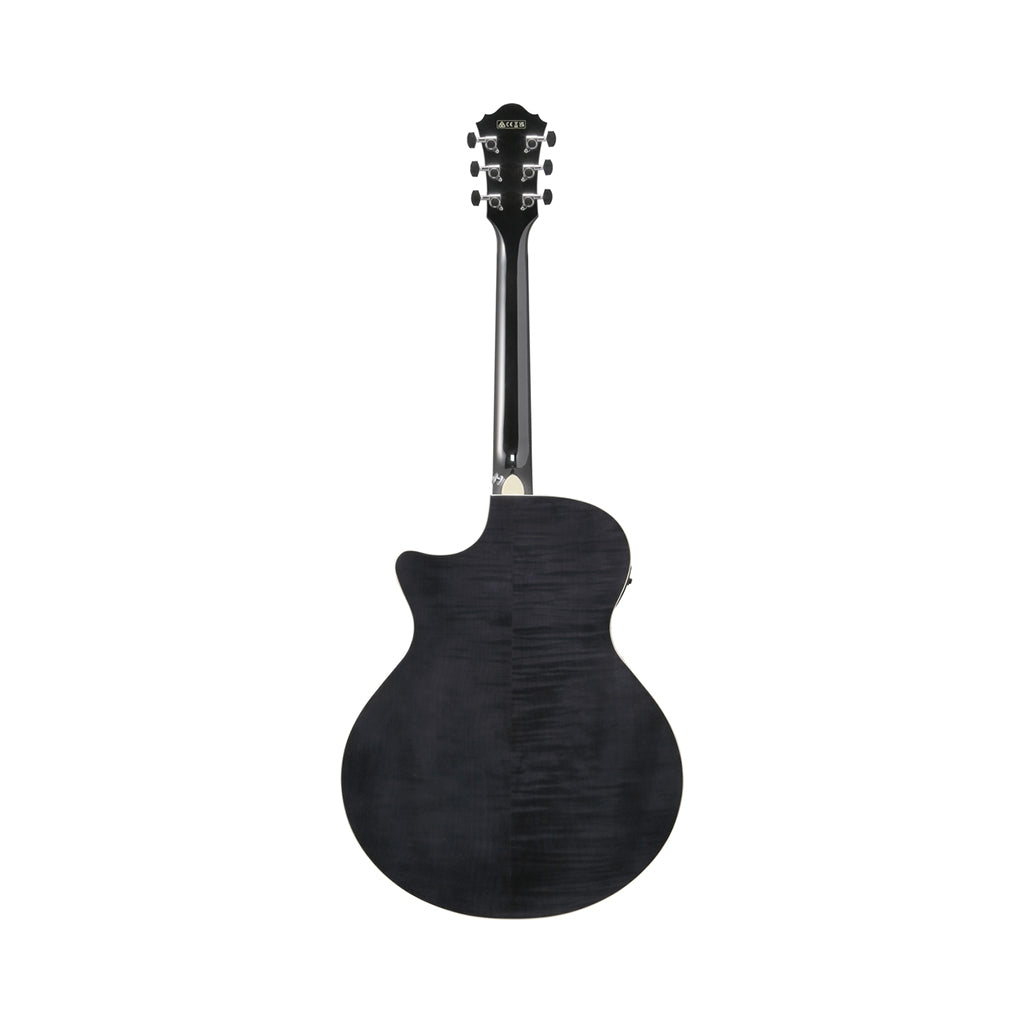 Ibanez AE170 Acoustic Guitar w/Pickup - Transparent Black High Gloss