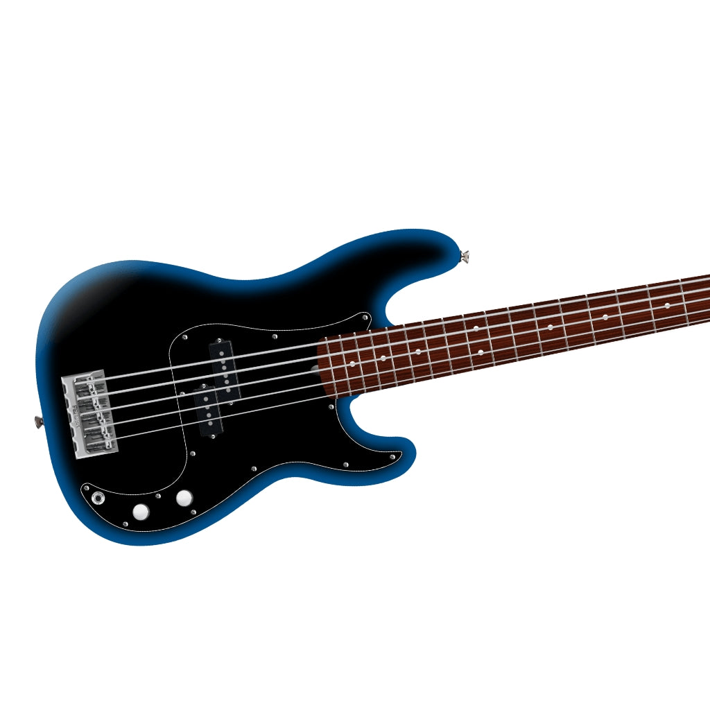 Fender American Professional Precision Bass V Guitar - Dark Night, Rosewood Fingerboard