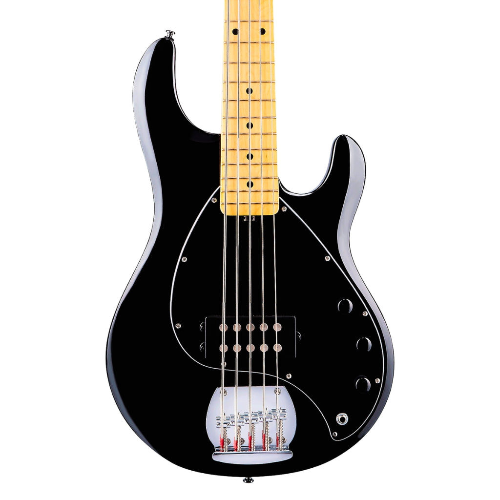 Sterling By Music Man StingRay RAY5 5-String Bass Guitar - Black