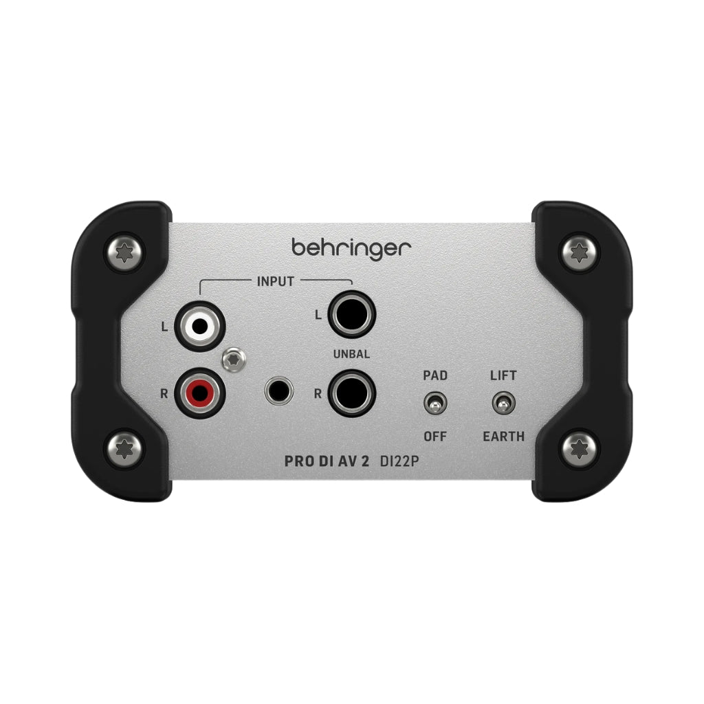 Behringer - DI22P Passive - Stereo Multimedia DI Box