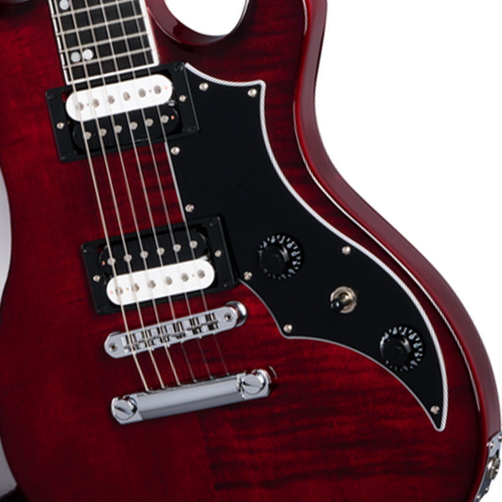 Gibson Victory Figured Top Wine Red