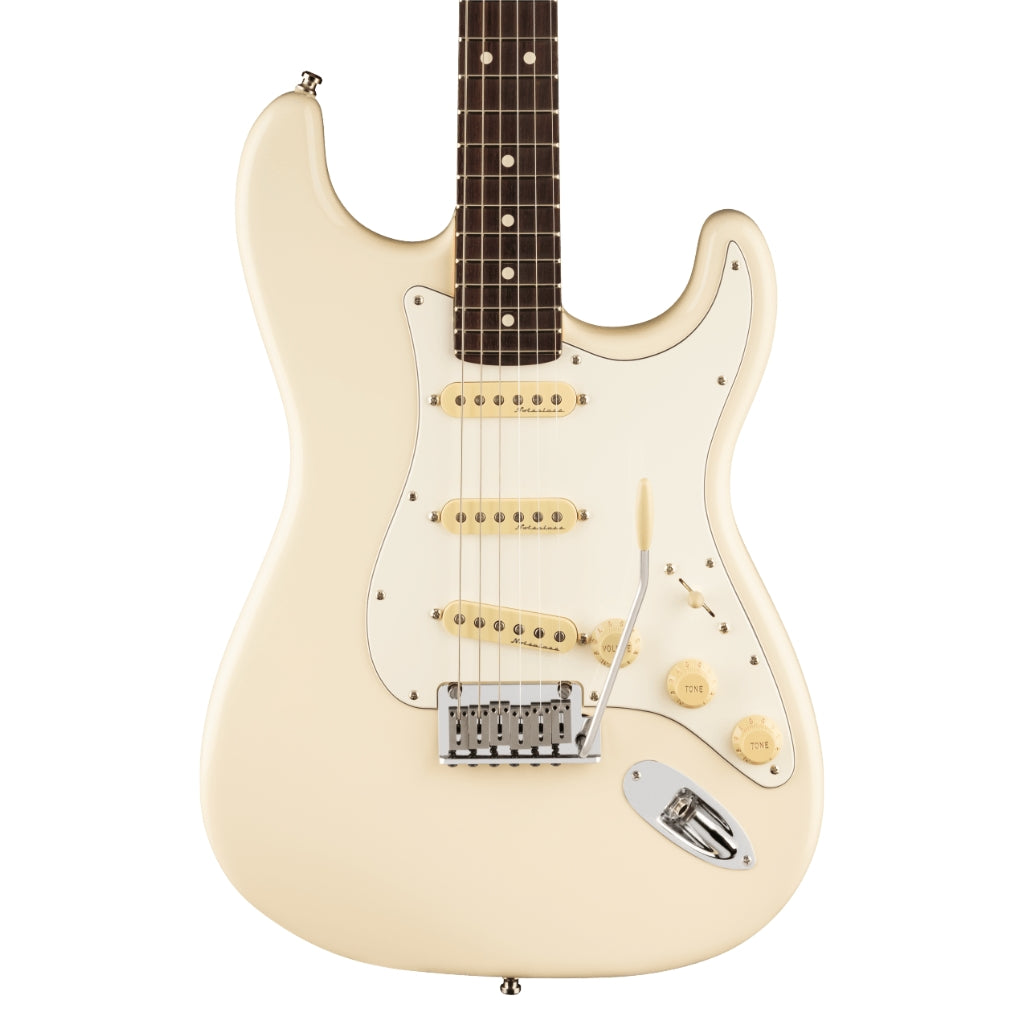 Fender - Jeff Beck Stratocaster - Olympic White with Rosewood Fingerboard