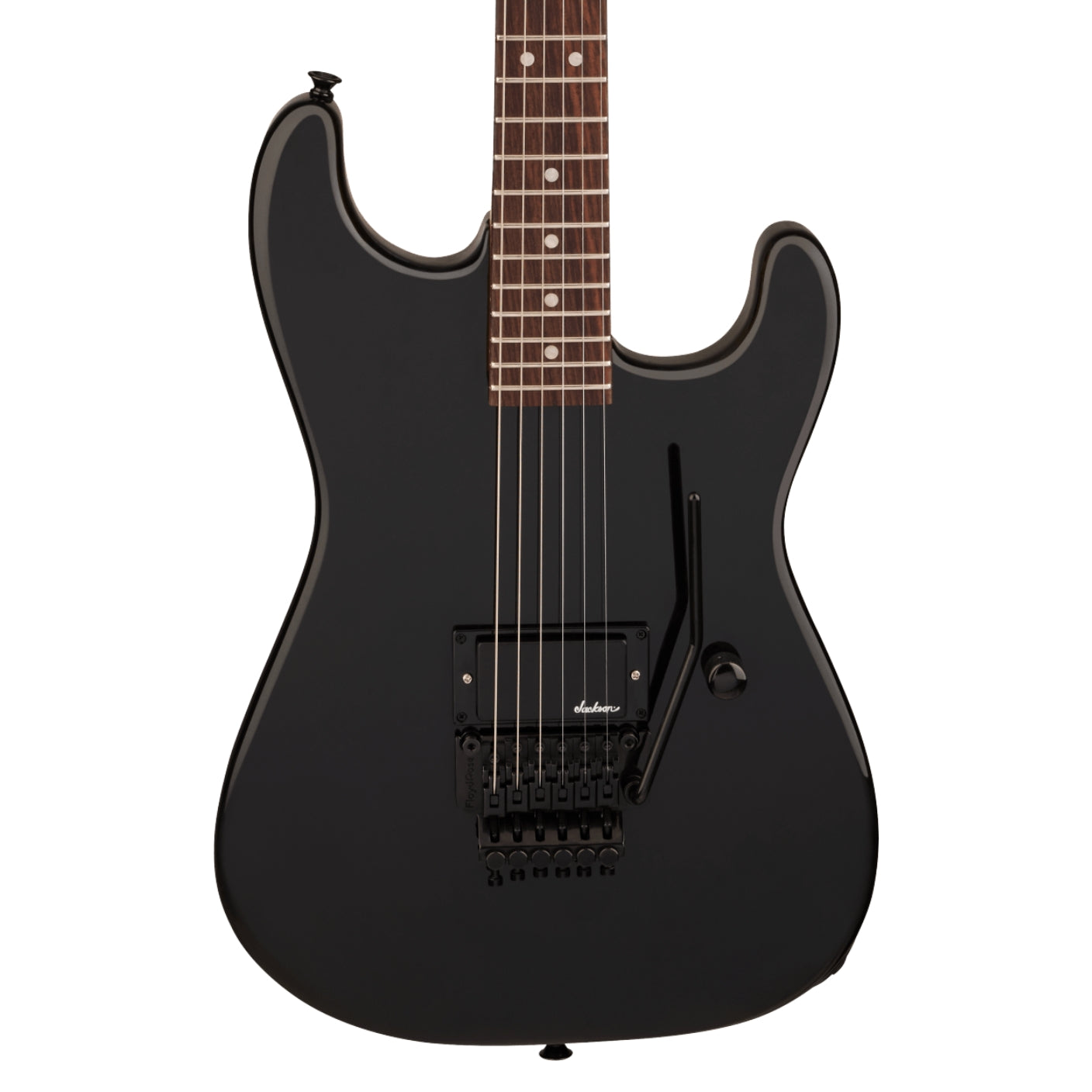 Jackson - Pro Origins 1985 San Dimas SD1A H FR Electric Guitar - Gloss Black, Rosewood Fingerboard