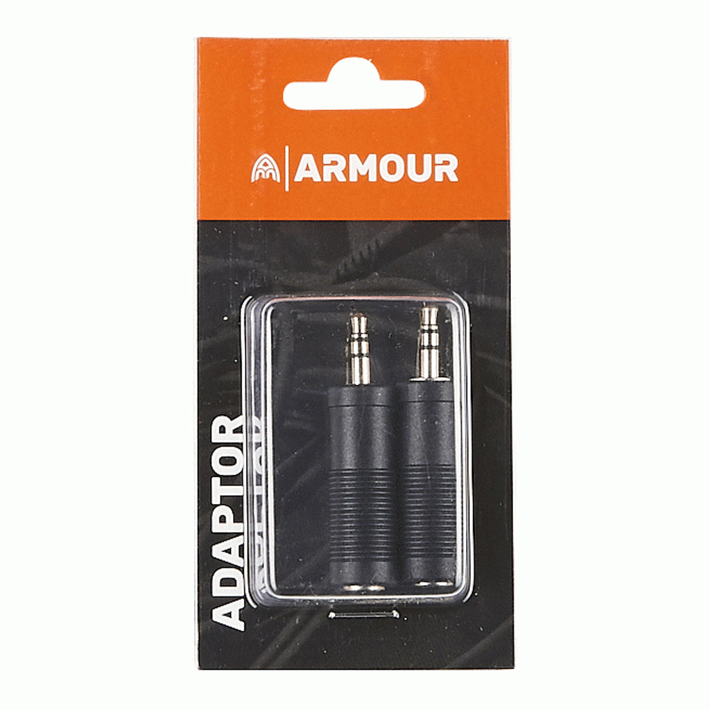 Armour ADAP1 1/4 to 1/8" Stereo Adaptor 2 Pieces